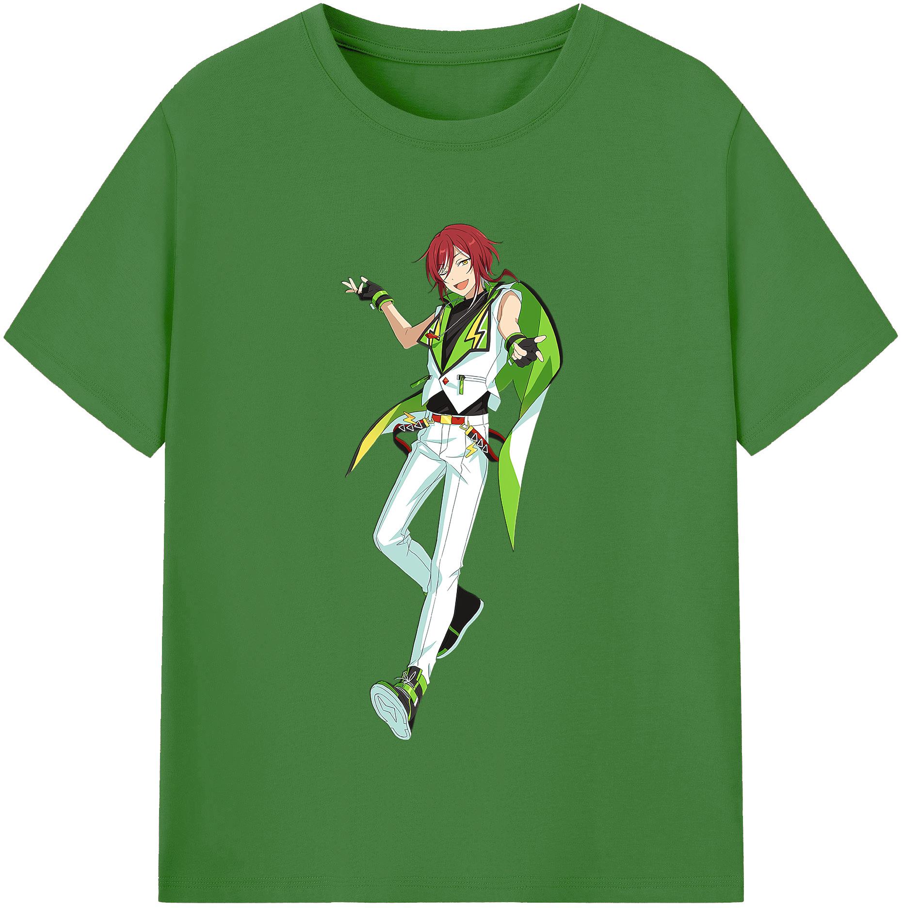 （画像用） あんさんぶるスターズ! Ensemble Stars レディースカジュアルプリントTシャツ（綿100％）